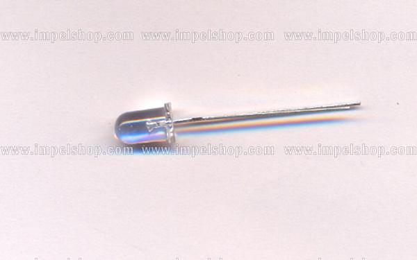 LED DIODE 0,4W 5MM (3,00 to 3,50V) - GREEN SUPERBRIGHT