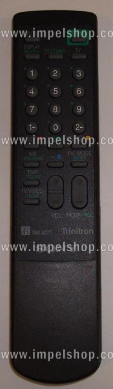 REMOTE CONTROL SONY RM-827T = RM-827S