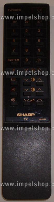 REMOTE CONTROL SHARP G0756CE