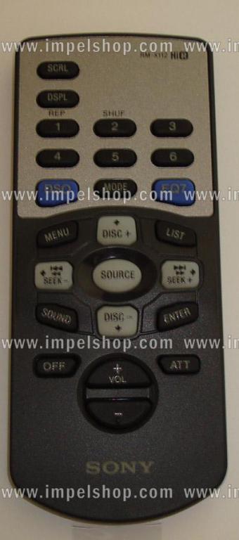 REMOTE CONTROL SONY RM-X112