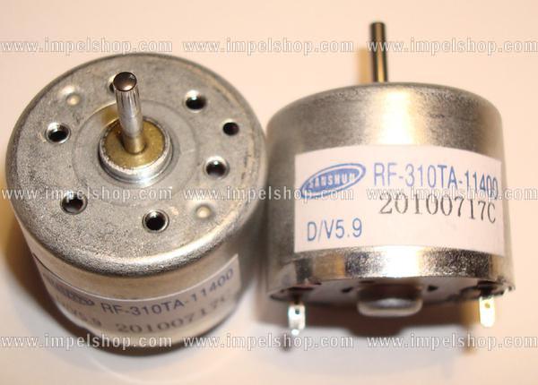 MOTOR FOR DVD 36   RF310TA-11400   5,9V   SPINDLE 10MM