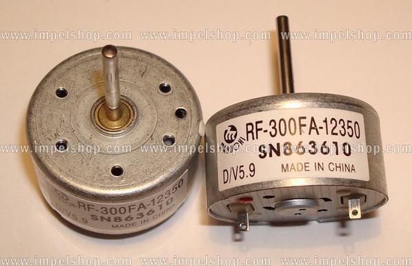 MOTOR FOR DVD 01 MDN3BT 3HSAS   5,9V  (RF-300F-12350   SPINDLE 15mm
