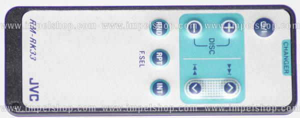 REMOTE CONTROL JVC RM-RK33