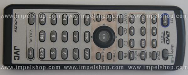 REMOTE CONTROL JVC RM-RK220