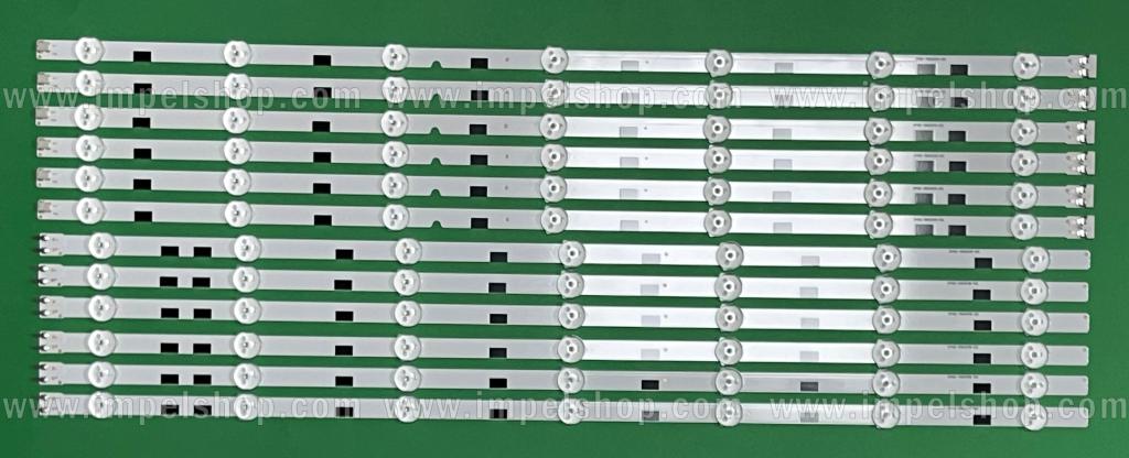 Led backlight strip for tv  SAMSUNG 58" set  6pcs X LM41-00091F   7LED , 6pcs X LM41-00091G   7LED / DMGE-580SMA-R3   7LED   X  6SZT  &  DMGE-580SMB-R3   7LED X 6SZT ,  2014SVS58 , BN96-32771A & BN96-32772A