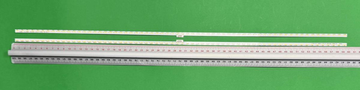 Led backlight strip for tv SONY 55" set 2 pcs X SHARP YLS_HRN55_7020_REV2  , 64 LED , 599MM , 6V ,