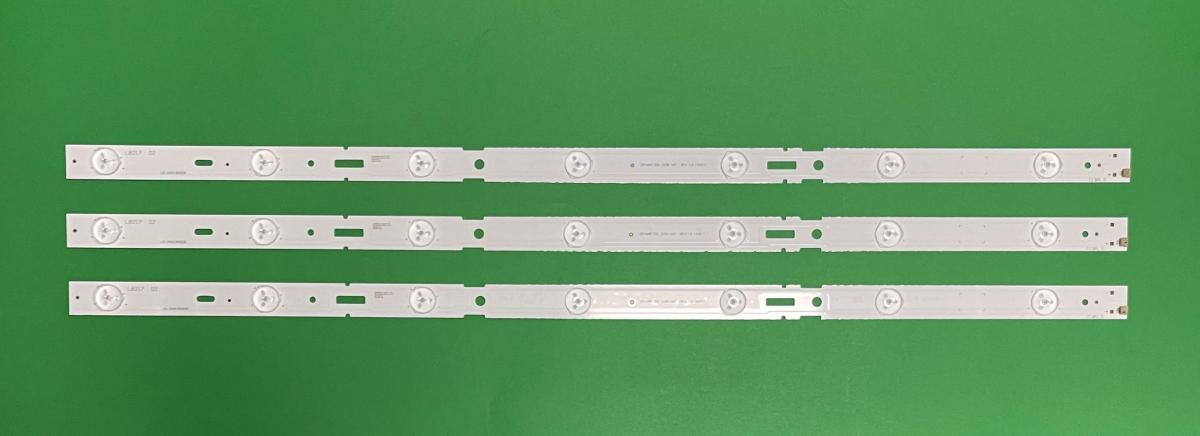 Led backlight strip for tv  SAMSUNG / GRUNDIG 32" set  3 pcs X 2014ARC320_3228_B07_REV1.0_140917   7LED   (LM41-00100A) , 625MM , 3V ,