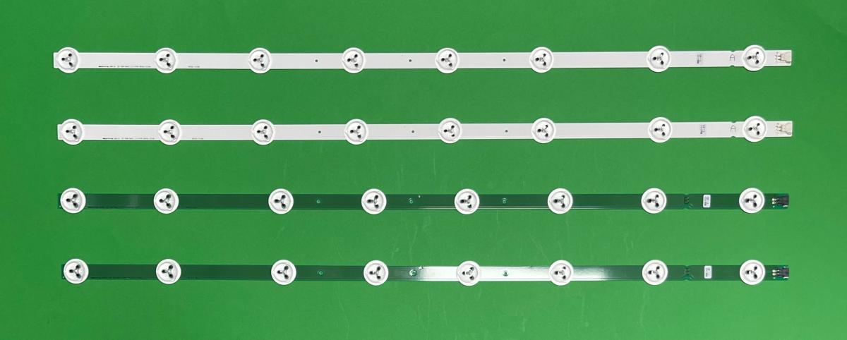 Led backlight strip for tv LG 32" set 4pcs ( 32" ROW Rev0.1 2 A-TYPE 6916L-1219A X 2SZT , 32 ROW Rev0.1 2 B-TYPE 6916L-1220A X 2SZT )