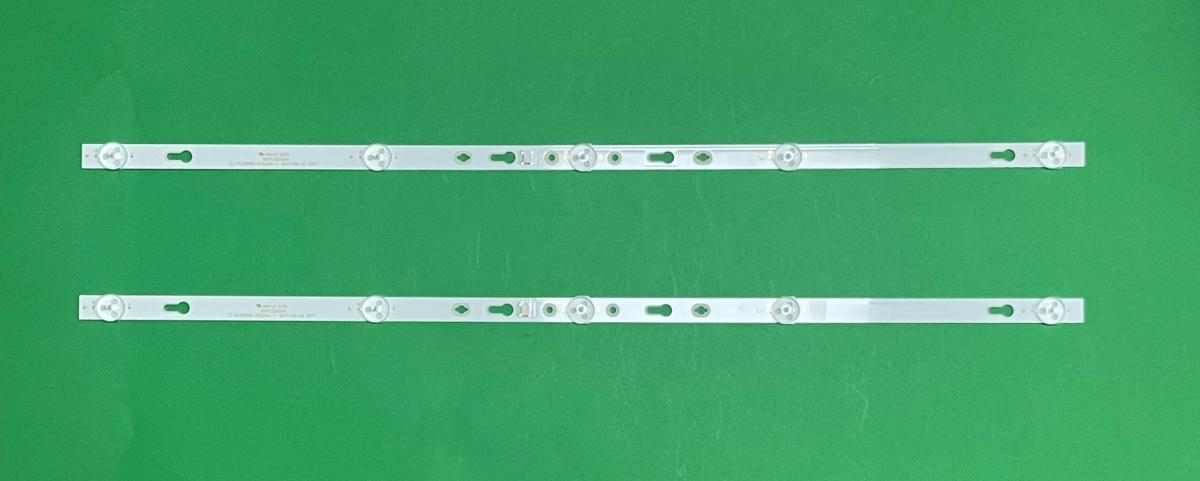 Led backlight strip for tv TCL 32" set 2 pcs X   32HR332M05A7 V0 / 32D1200 GL / GIC32LB37_3030F2.1D_V0.5 TCL32D05-ZC22AG , 303TC320040 17E 303TC320040E 19 303TC320042 24 303TC320047 24E 303TC320047E 303TC320035 , 564MM , 5LED , 6V