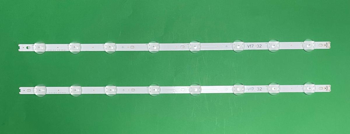 Led backlight strip for tv LG 32" set 2pcs X V17 ART3 2855 6916L-2855B , 8LED , 660MM ,AGF79058902 , AGF79018701 , AGF78684201 ,