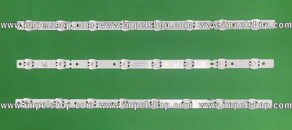 Led backlight strip for tv LG 55" set    SSC_TRIDENT_55UK63_8LED_SVL550AS48AT5_REV1.0   X 3pcs , AGM76191301 , AGF30214601 ,