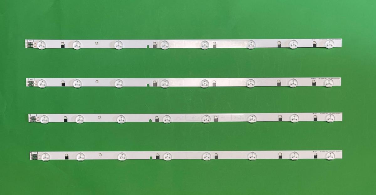 Led backlight strip for tv  SAMSUNG 32" set  D1GE-320SC0-R3   8LED  X 4pcs   , 580MM , BN96-24146A , BN96-24166A, BN96-24145A