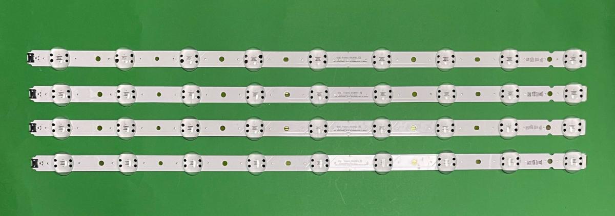 Led backlight strip for tv LG 65" set    SSC_65UK63 (BOE) _ 9LED_SVL650A95_REV1.0   X 4pcs , LENGTH : 715MM ,  9LED , 6V ,  AGF30214801 ,
