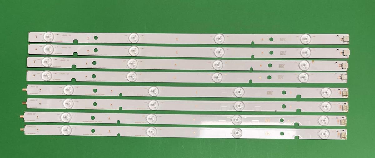 Led backlight strip for tv TOSHIBA 47" set 8pcs   SVT470A53_REV05_R    4LED X 4pcs  &   SVT470A53_REV05_L    4LED X 4pcs