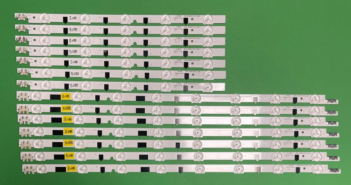 Led backlight strip for tv  SAMSUNG 39"/40" set   7pcs X 2013SVS39F R5 REV1.9 130212 / D2GE-390SCA-R3 &  7pcs X  2013SVS39F L8 REV1.9 130212 / D2GE-390SCB-R3, BN96-27896A & BN96-27897A