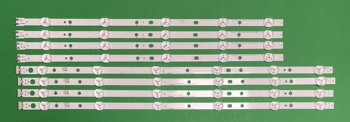 Led backlight strip for tv  SAMSUNG  48" set 8pcs , DMGE-480SMA-R6   6LED / 2014SVS48_MEGA_3228_L_6LED_REV1.2_140407 LM41-00090Z   X  4pcs  &  DMGE-480SMB-R3   5LED / 2014SVS48_MEGA_3228_R_5LED_REV1.2_140407 LM41-00091E X 4pcs  , BN96-32769A & BN96-32770A