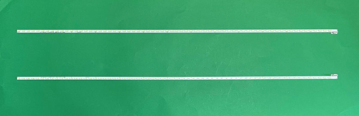 Led backlight strip for tv LG 55" set 2 pcs  55" V12 EDGE REV1.1 1 R-TYPE 6920L-001C , 66LED X 1pcs & 55" V12 EDGE REV1.1 1 R-TYPE 6920L-001C , 66LED X 1pcs , 690MM , 6V ,