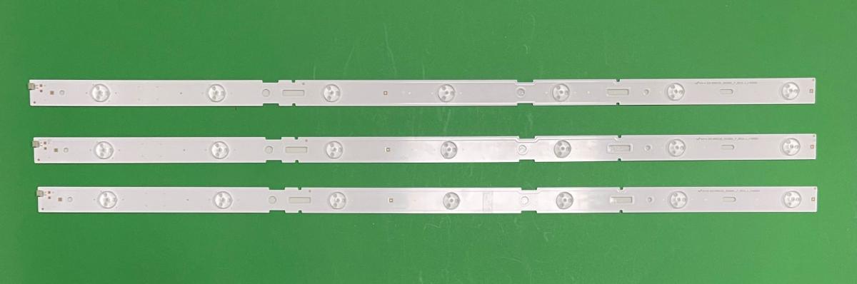 Led backlight strip for tv  SAMSUNG / GRUNDIG 32" set  3pcs X 2013ARC32_3228N1_7_REV1.0_131205   7LED , LENGTH : 613MM