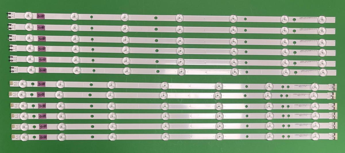 Led backlight strip for tv  SAMSUNG 60" set  D3GE-600SMA-R2 ,  SAMSUNG 2013SVS60 3228N1 B2 L07 ,  BN96-29074A X 6pcs &   D3GE-600SMB-R1 , SAMSUNG 2013SVS60 3228N1 B2 R07 , BN96-29075A X 6pcs