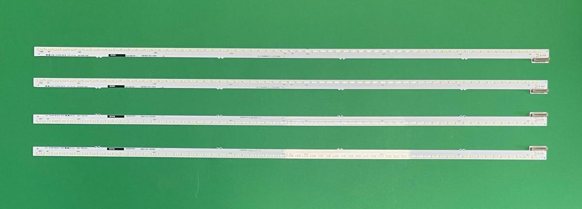 Led backlight strip for tv SONY SONY 55" EDGE set 4pcs ,  NLAC40233R   66LED X 2pcs &  NLAC40233L   66LED X 2pcs
