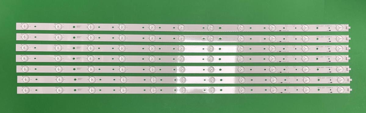 Led backlight strip for tv PHILIPS  42" set   7pcs X CL-42-D711-L-V5 / CL-42-D711-L-V5 , 848MM , 3V