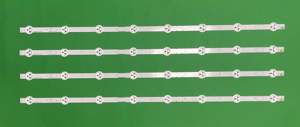 Led backlight strip for tv SONY 32" set 4pcs X SVG320AE1_REV4_130107 , 8LED , 620MM , 3V ,