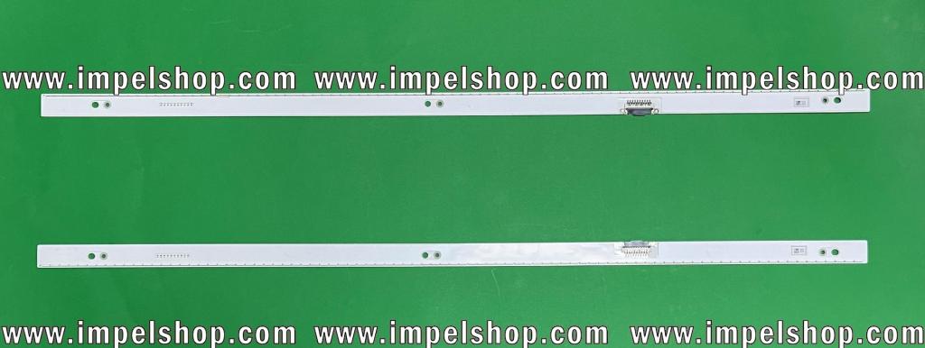 Led backlight strip for tv  SAMSUNG 55" EDGE set , 1pcs X VH80M-550SMA-R2 , 88LED , 682MM & 1pcs X VH80M-550SMB-R2 , 88LED , 682MM ,  BN96-30656A & BN96-30657A