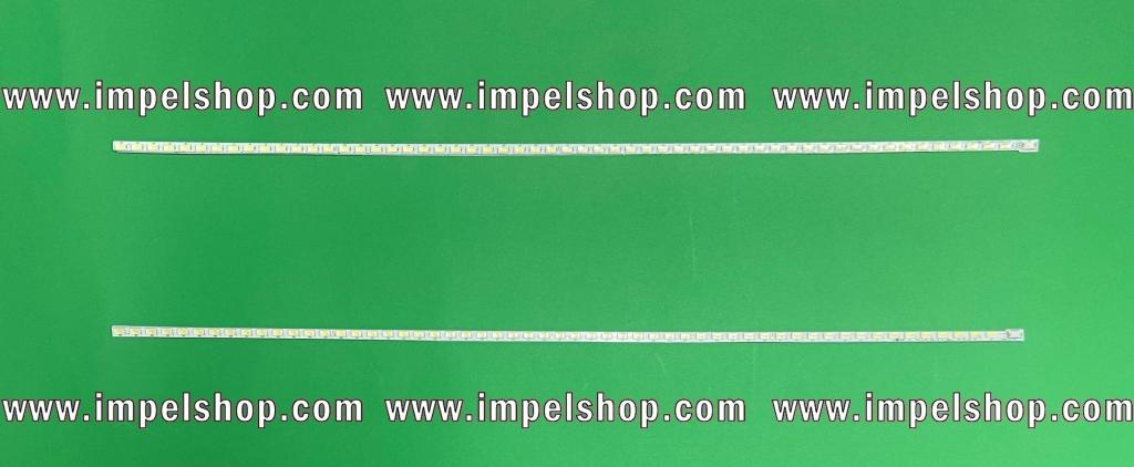 Led backlight strip for tv HISENSE   42" EDGE set 2pcs , V420H2-LS1-TLEF2 X 1pcs &  V420H2-LS1-TREF2 X 1pcs , 56LED , 477MM