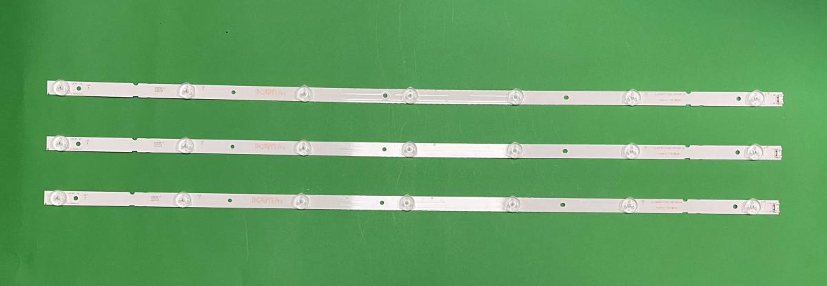 Led backlight strip for tv SKYWORTH / PHILCO 40" set 3pcs X JL.D40071330-001DS-M , 7LED , 720MM , 3V