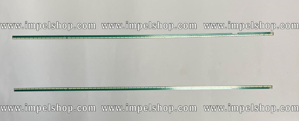 Led backlight strip for tv LG 55" EDGE set 2pcs , 55 "V15 ART3 FHD REV 1.2 1 R-type 6916L-2234A / 6916L-2254A X 1pcs & 55 "V15 ART3 FHD REV 1.2 1 L-type 6916L-2235A / 6916L-2255A X 1pcs , 63LED , 605MM , 3V ,