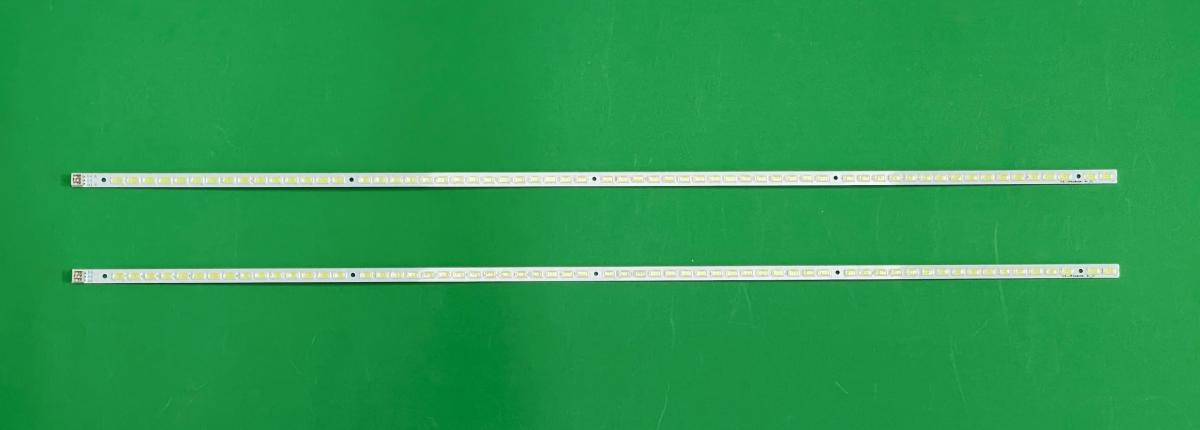 Led backlight strip for tv HAIER 40" set 2pcs X LJ64-02730A KHE-A3P62NB458H , 62LED , 455MM