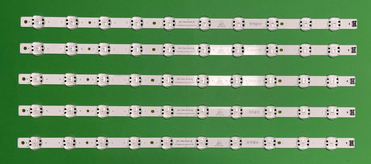 Led backlight strip for tv LG 70" set  5pcs X SSC_Y19_Trident_70UM73_REV00_181016, EAVS4492