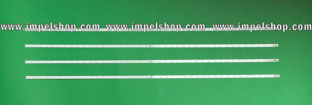 Led backlight strip for tv  SHARP 40" set 4pcs X E162061 , 40LED , 455MM