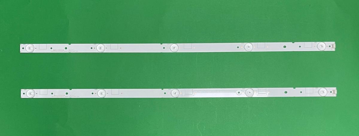 Led backlight strip for tv HISENSE 32" set 2pcs X SVH320AG8/SVH320AH2_WICOP_200520_Rev07_2020z , 5LED , 595MM