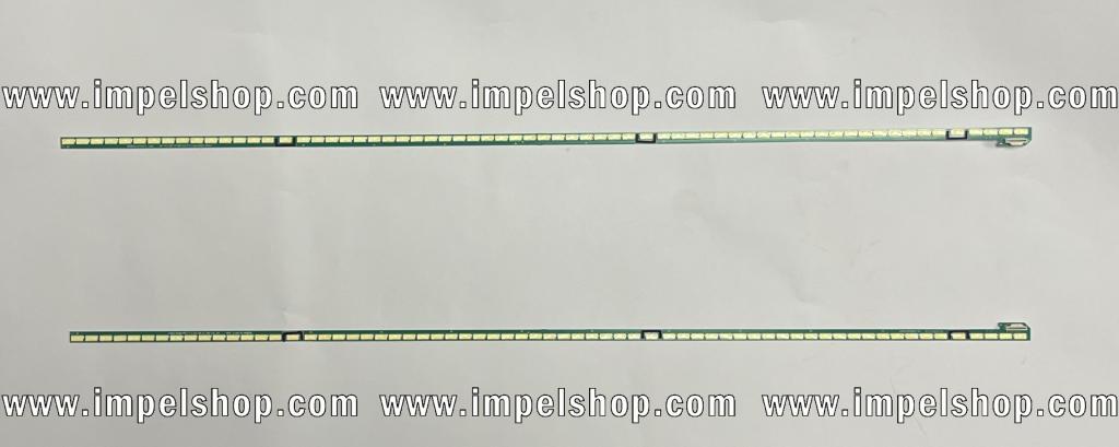 Led backlight strip for tv LG 49" set 2 pcs , 49" V14 ART  TV REV 0.2 6 L-TYPE 6920L-0001C , 66LED , 6V , 534MM & 49" V14 ART  TV REV 0.2 6 R-TYPE 6920L-0001C , 66LED , 6V , 544MM