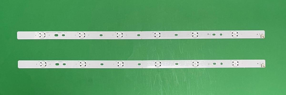 Led backlight strip for tv TOSHIBA 32"   set 2pcs X SVT320AN0 SVT320ANO_AL_RO1_6LED_150727 ,