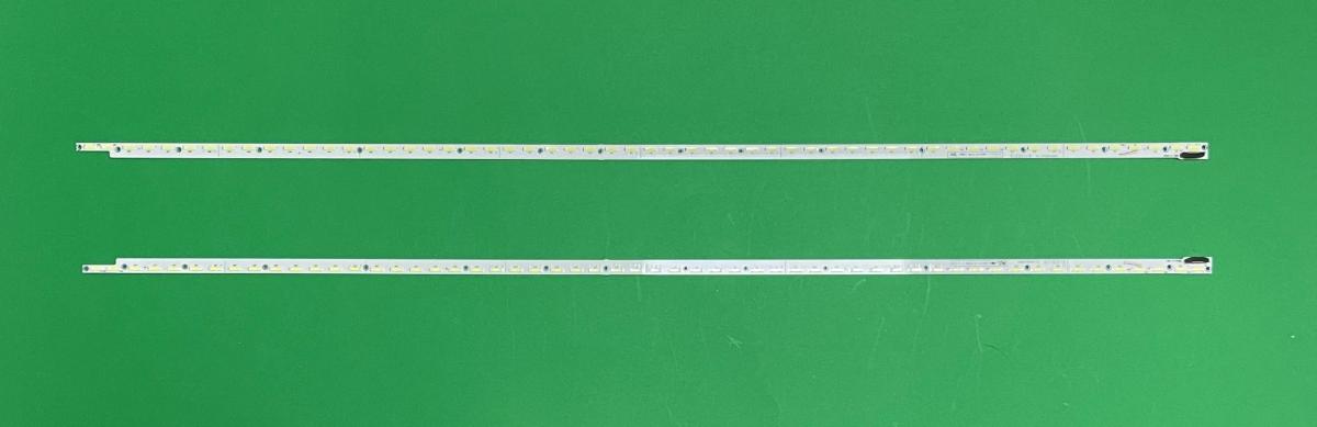Led backlight strip for tv TCL 50" set  2pcs , 1pcs X V500D2-LS1-TLEM2 / TLEM3 , 56LED , 616MM & 1pcs X V500D2-LS1-TREM2 / TREM3 , V500D2-LS1-TLEM2 V500D2-LS1-TREM3 V500DK2-KS2 , 56LED , 616MM