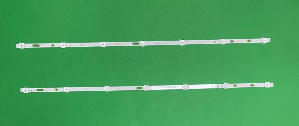 Led backlight strip for tv TCL 32" set  2pcs X SJ.CX.D3200701-2835GS-M SJ.CX.D3200701-3030AS-M CX.D320S05-10762-HL1019 CX.D320S05-10762-HL1019 , 7LED , 601MM , 6V ,