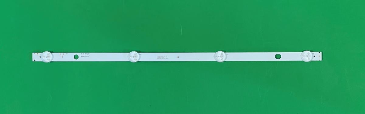 Led backlight strip for tv universal 4LED , VOLTAGE : 6V , LENGTH : 400MM , WIDTH : 12MM ,