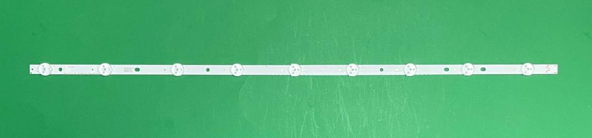 Led backlight strip for tv universal 9LED , VOLTAGE : 3V , LENGTH : 647MM , WIDTH : 12MM ,
