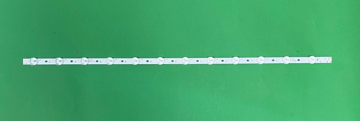 Led backlight strip for tv universal 12LED , VOLTAGE : 6V , LENGTH : 623MM , WIDTH : 12MM ,