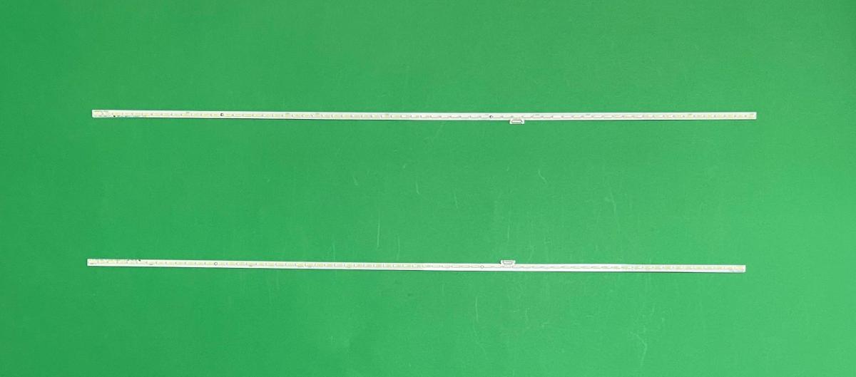 Led backlight strip for tv PHILIPS 49" set   2pcs ,  1pcs X CL-490-066-V1-R , 66LED , 533MM & 1pcs X CL-490-066-V1-L , 66LED , 533MM
