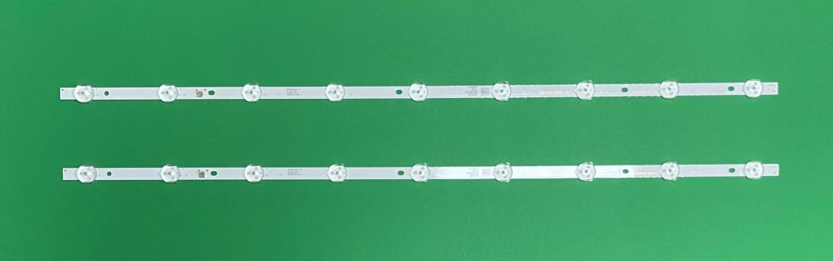Led backlight strip for tv ARIELLI 32" set 2pcs X JL.D32091235-081ES-M , 9LED , 6V