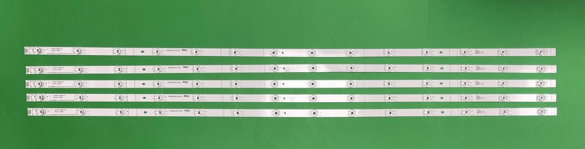 Led backlight strip for tv HISENSE 55" set 5pcs X Hisense_55_HD550S3U51_TAL1-5x14_3030C-d6t