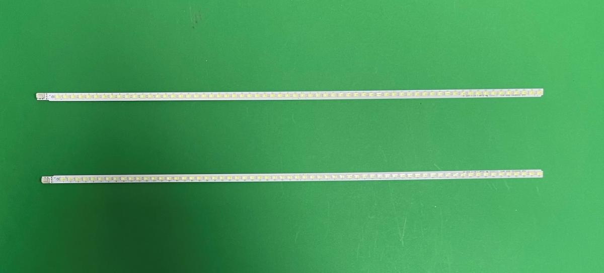 Led backlight strip for tv PHILIPS  40" set 2pcs , 1pcs X 2012SSP40A E5500 REV0 64LED & 1pcs X 2012SSP40B E5500 REV0, 64LED , 457MM , 3V ,
