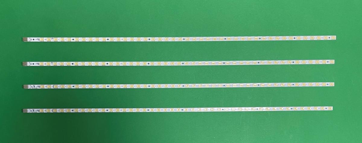 Led backlight strip for tv SONY 40"  setS 4pcs X SLED 090907 REV.1 AE4060B , RUNTK4335TP , 455MM , 43LED