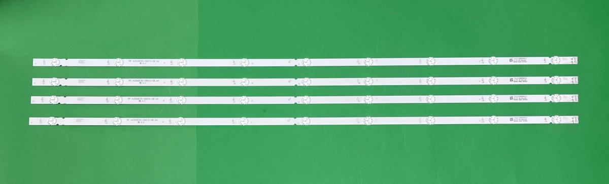 Led backlight strip for tv PHILIPS 50" set 4pcs X RF-AZ500E30-0901S-08 A4 YAL13-00930300-19 , 9LED , 3V , 1000MM