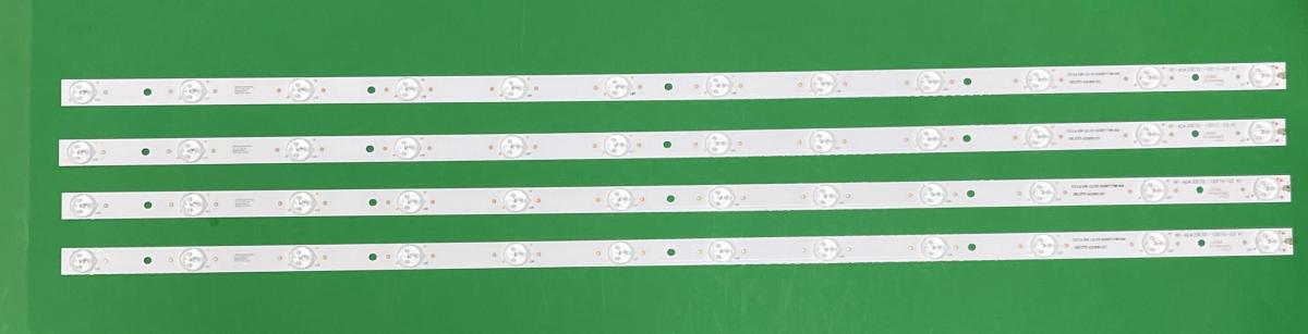 Led backlight strip for tv SKYWORTH / MANTA 42" set 4pcs X RF-AD420E32-1201S-03 A1 , JL.D4262235-06AS , 180.DT0-4219000H , 12LED , 818MM