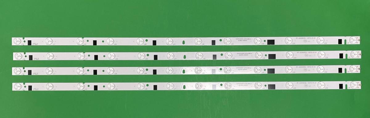 Led backlight strip for tv MANTA 40" set 4pcs X RF-AD400E32-1201S-01 A1 , 12LED , 3V , 792MM