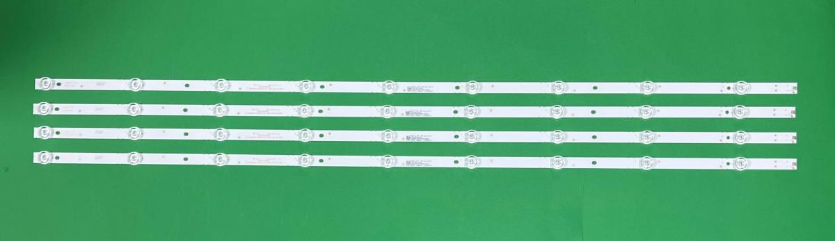 Led backlight strip for tv SKYTECH 50" set 4pcs X CX50D09-ZC23AG-05 / CX50D09-ZC56AG-01 , 9LED , 6V , 960MM